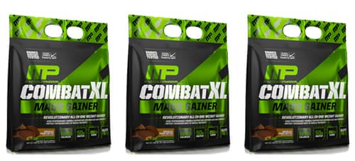 שלישייה Combat XL Mass Gainer - 544 KG מאסל פארם | MusclePharm