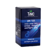 גבר און לתפקוד המיני | מכיל 60 כמוסות | פורמולה מרוכזת צמחים | מכיל אבץ פיקולינאט | טינקטורה טק | Tinctura Tech