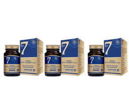 מבצע שלישייה | קומפלקס No7 | אפלפין וקולגן UC-II | מכיל 90 כמוסות סהכ | סולגאר | Solgar