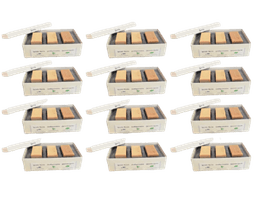 שלישיית מיני סבון טבעיים | מבית גמילה | 12 יחידות סבתא גמילה | Grandma Jamila