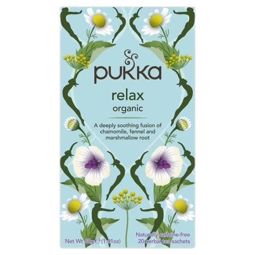 חליטה RELAX | חליטת צמחים אורגנית | פוקה | PUKKA