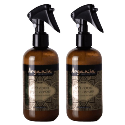 מבצע זוגי | מסיכה ללא שטיפה מועשרת בשמן קיק | מתאימה במיוחד לאחר החלקה | מכיל 250 מל | ARGANIA | ארגניה