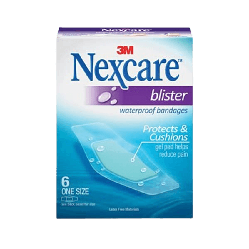 נקסקר | פלסטר לשלפוחיות | שקוף אטום למים | 6 יחידות
