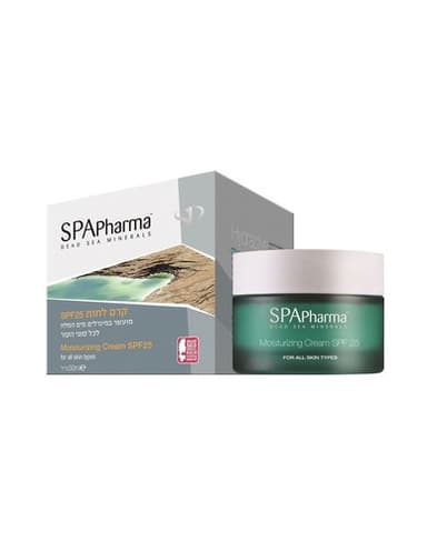 קרם לחות SPF25 | לכל סוגי העור | מכיל 50 מל | ספא פארמה | SPA Pharma