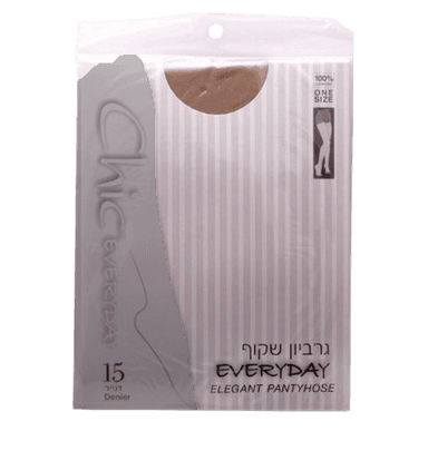 גרביון שקוף יום ליום של CHIC