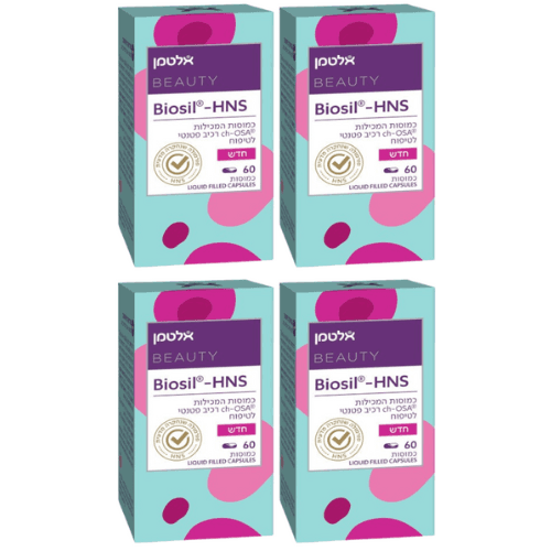 מבצע רביעיה | BIOSIL HNS | ביוסיל | 240 כמוסות סהכ | אלטמן | ALTMAN