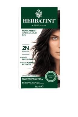 הרבטינט | צבע לשיער | על בסיס צמחי | 2N חום | נוסחה משופרת | הרבטינט | HERBATINT