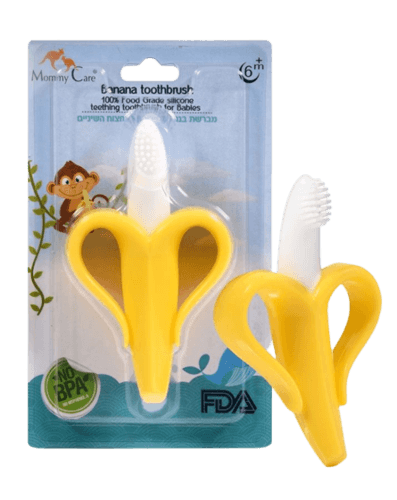 מאמי קר | מברשת שיניים | בננה לתינוק | MOMMY CARE