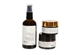 חבילת זהב | קרם לחות והגנה | קרם עיניים קליל | גל ליחוח חומצה היאלרונית | אמה לורה | Ama lurra