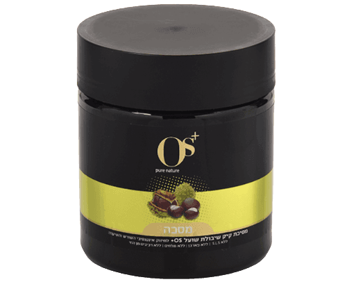 מסיכת קיק שיבולת שועל | לחיזוק אינטנסיבי של השורש והשיער | 500 מל | OS OS PURE NATURE | אוס טבע טהור