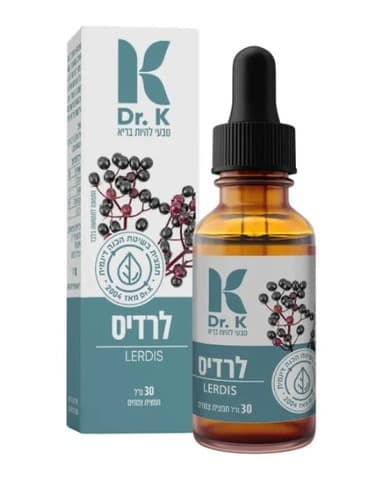 לרדיס | מכיל 30 מל | תמצית סמבוק שחור אופרזיה וקערורית סיני | Dr K | דר קיי