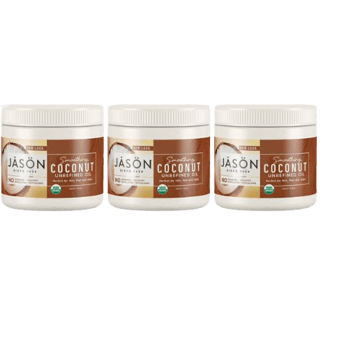 מבצע שלישיה | גייסון | שמן קוקוס אורגני איכותי | מעניק חווית שימוש מענגת חושים לשיער ולעור | JASON גייסון | JASON
