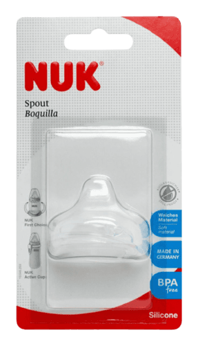 פיית סיליקון רכה לבקבוקי אימון | 6-18 חודשים | נוק | NUK