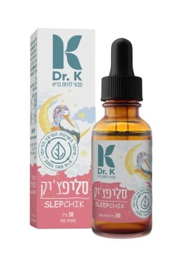 סליפציק | מכיל 30 מל | תמציות פסיפלורה ולריאן וקמומיל | Dr K | דר קיי