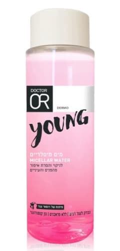 מים מיסלריים לניקוי והסרת איפור מהפנים והעיניים | 150 מל | YOUNG | דר עור | Doctor Or