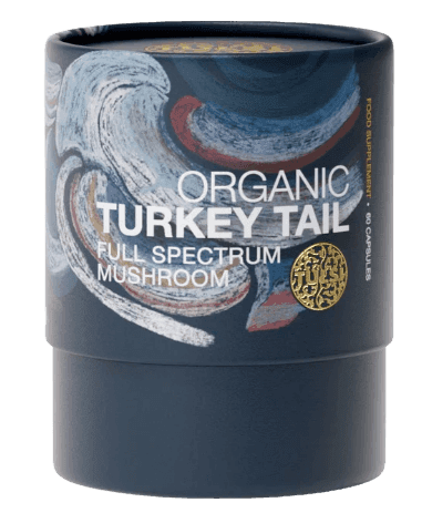 פטריית זנב התרנגול אורגני | 60 כמוסות | פוקה | PUKKA