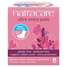 תחבושות אולטרה | אקסטרא סופר | ספיגה מוגברת | מכיל 10 יחידות | אורגני