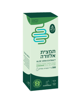 תמצית אלוורה | בתוספת תמציות צמחים | מכיל 500 מל | ברא צמחים | BARA