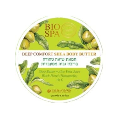 חמאת גוף | מכיל 250 מל | חמאת שיאה | Shea Body Butter | סי אוף ספא | Sea Of Spa