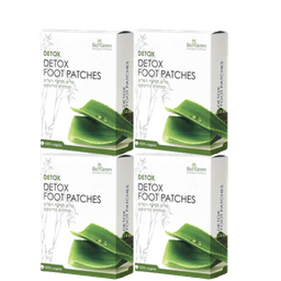 מארז רביעיה | פדים לניקוי רעלים מהדורת הדיטוקס | 100 אורגני | BIO GREEN | ביו גרין | Bio Green