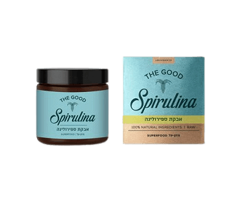 THE GOOD SPIRULINA הספירולינה הטובה אבקה - 300 גרם