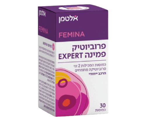 פרוביוטיק | פמינה אקספרט | 30 כמוסות | אלטמן | ALTMAN