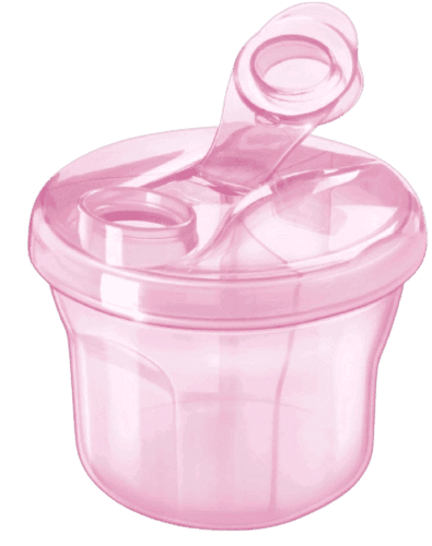 אוונט | מחלק מנות | ורוד | Milk Powder Dispenser | שלושה תאים פיליפס | PHILIPS