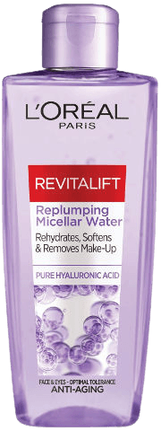 מסיר איפור | מים מיסלריים | להשבת מראה עור מלא בלחות | אנטי אייגינג | מכיל 200 מל