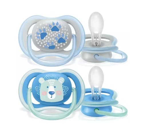 זוג מוצצי אוונט אולטרה אייר Avent ultra air | לגילאי 6-18 חודשים | AVENT פיליפס | PHILIPS