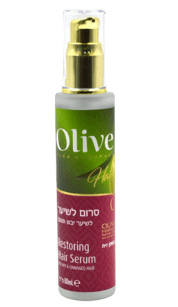 סרום לשיער יבש ופגום מועשר בשמן זית - 60 מל - SPA PHARMA ספא פארמה | SPA Pharma