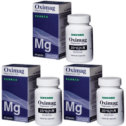 פלוריש | אוקסימג | מגנזיום | מבצע שלישיה | 180 כמוסות | פלוריש הדס | Floris Hadas