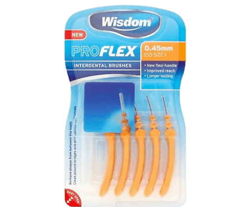 מברשות לניקוי בין השיניים 045 מילימטר | 5 יחידות
