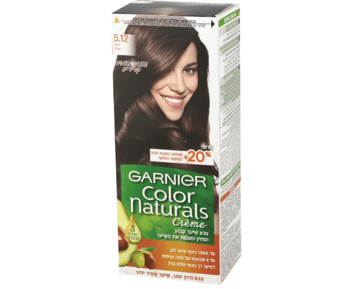 ערכה צבע לשיער גוון 512 חום שלג - גרנייה GARNIER גרנייה | Garnier