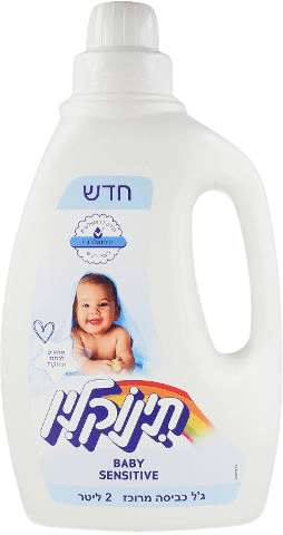 גל כביסה מרוכז | היפואלרגני | תינוקלין | גל כביסה מרוכז | מכיל 2 ליטר