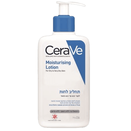 תחליב לחות | לעור יבש עד יבש מאוד | 236 מל | סרווה | CeraVe