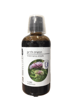 מכיל 100 מל | תמצית ולריאן | Valeriana edulis | להרגעה כללית ממתחים | ברא צמחים | BARA