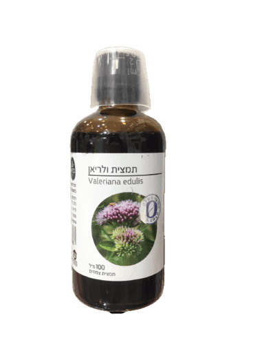 מכיל 100 מל | תמצית ולריאן | Valeriana edulis | להרגעה כללית ממתחים | ברא צמחים | BARA