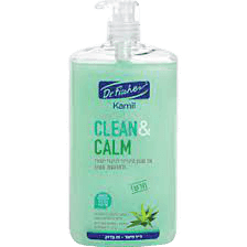 דר פישר | אל סבון | מועשר בויטמין E ותמצית אלוורה | Clean and Calm דר פישר | Dr Fischer