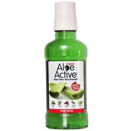 אלו אקטיב אוריגינל | 250 מל | מי פה אלוורה ללא פלואוריד טבעונית בנוסחה חדשה ללא תוספת סודיום |