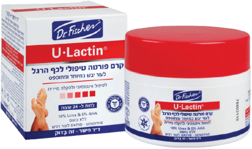 יולקטין | קרם פורטה טיפולי לכף הרגל | מכיל 90 גרם | דר פישר | Dr Fischer