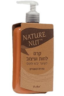 קרם לחות ועיצוב לשיער יבש ופגום נייטשר נאט - 400 מל Nature Nut