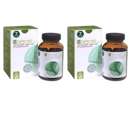 ברא צמחים | מבצע זוגי | ספירולינה 5 | ברא צמחים | 120 טבליות | אצה כחולה | ברא צמחים | BARA