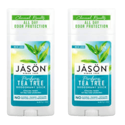 מבצע זוגי | דאודורנט סטיק עץ התה | הגנה למשך כול היום | מנטרל ריחות רעים | גייסון JASON גייסון | JASON