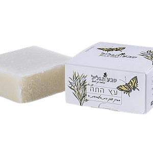 טבע הגליל | סבון מוצק בריח עץ התה