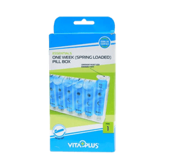 פיל בוקס | קופסת לכדורים | שבעה ימים | עם 4 תאים לכל יום | בוקר צהריים ערב ולילה | יחידה 1