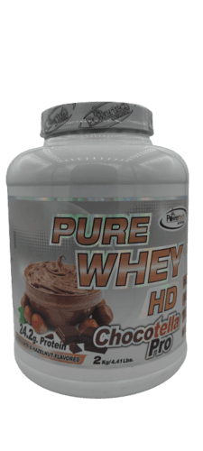 POWERTECH - אבקה חלבון להכנת משקה על בסיס מי גבינה בטעם שוקולד אגוזים - PURE WHEY HD - 2 KG פאוורטק | Powertech
