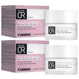 דוקטור עור | מבצע זוגי | קרם לילה | אנטי אייגינג | לעור בוגר 30 | מכיל 50 מל | דר עור | דוקטור עור דר עור | Doctor Or