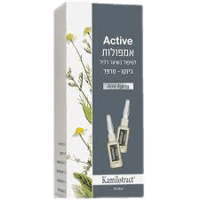 אמפולות לטיפול בשיער דליל | 8 יחידות | קמילוטרקט אקטיב קמילוטרקט | Kamilotract