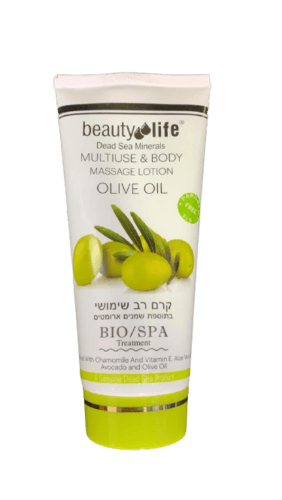 קרם רב שימושי | עם שמנים אורמטים | ויטמין E | מינרלים מים המלח | מכיל 180 מל ביוטי לייף | Beauty Life