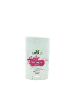 דאודורנט צמחי לאישה | רכיבים אורגניים | 100 מל | לאבליס | LOVLIS
